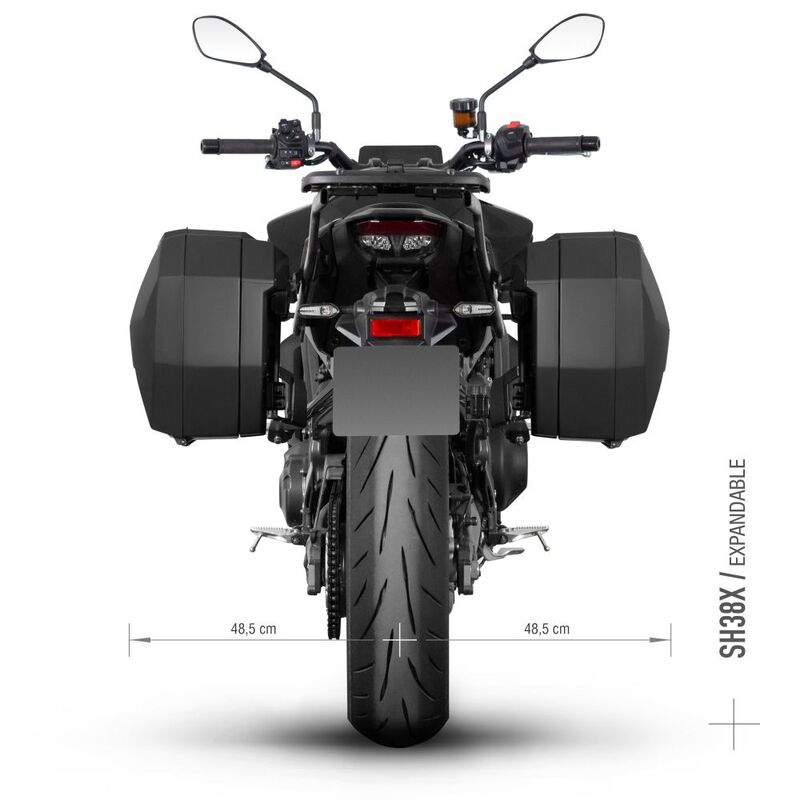 Yamaha Mt 09 Mt 09 Sp Mt 09 Tracer [SHAD] - Sistema de montagem 3P (lateral)