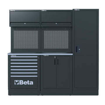BETA TOOLS RSC50 2.0 combinação de equipamento de oficina com 223 ferramentas