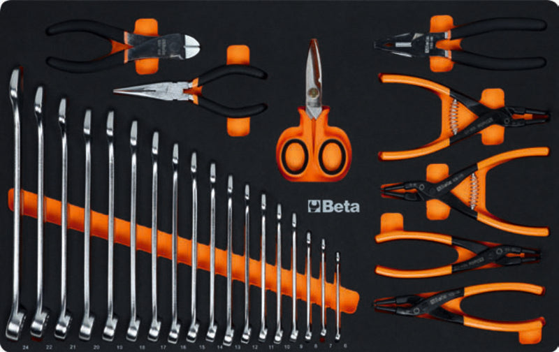 BETA TOOLS RSC50 2.0 combinação de equipamento de oficina com 223 ferramentas