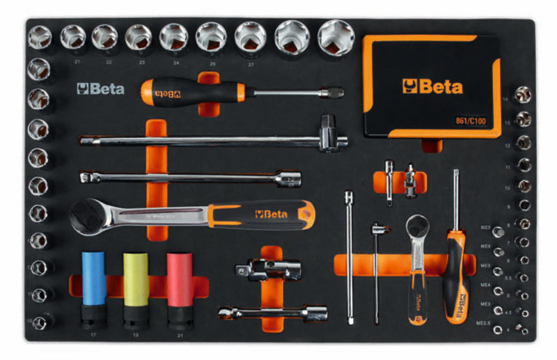 BETA TOOLS RSC50 2.0 combinação de equipamento de oficina com 223 ferramentas