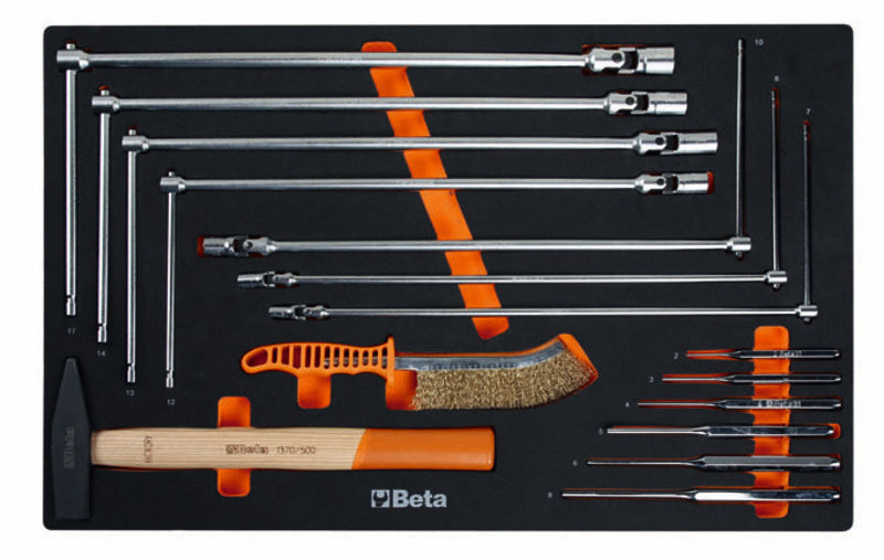 BETA TOOLS RSC50 2.0 combinação de equipamento de oficina com 223 ferramentas