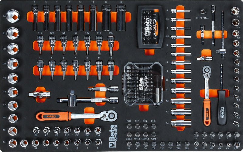 BETA WORKER Variedade de 390 ferramentas