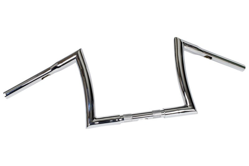 Harley Davidson Fxst [HIGHWAY HAWK] - Guiador Bad Ape de 1 polegada com 3 furos, 800 mm de largura e 220 mm de altura, cromado