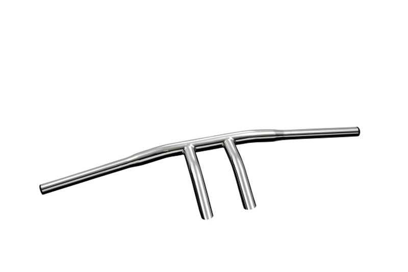 Kawasaki Vn 900 Cla [HIGHWAY HAWK] - Guiador Wishbone, 1 polegada (25,4 mm), 800 mm de largura, 200 mm de altura, braçadeira de 90 mm, cromado