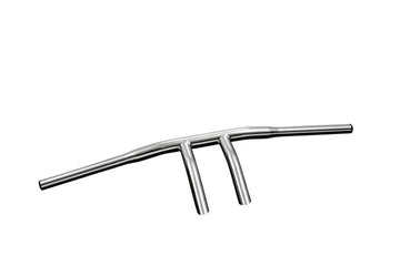 Kawasaki Vn 900 Cla [HIGHWAY HAWK] - Guiador Wishbone, 1 polegada (25,4 mm), 800 mm de largura, 200 mm de altura, braçadeira de 90 mm, cromado