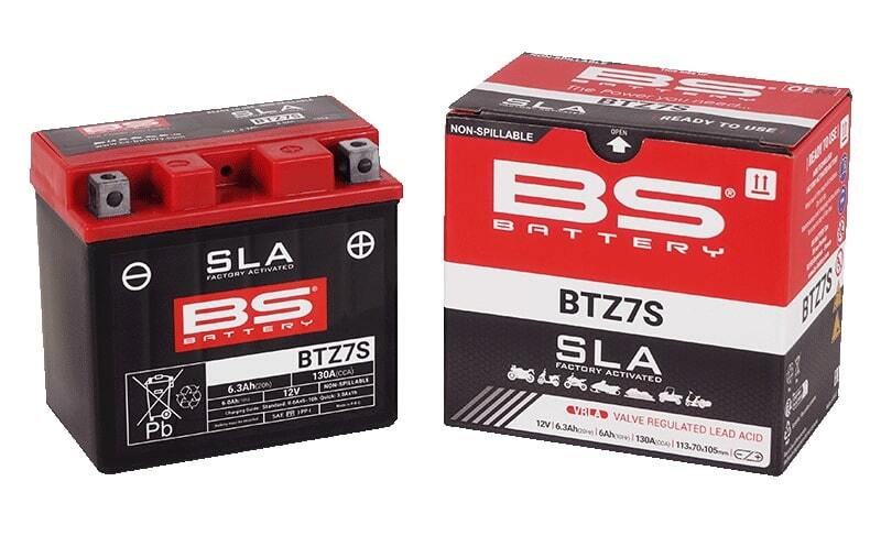 Honda Cbr 125 [BS BATTERY] - Bateria Livre de Manutenção SLA Ativada de Fábrica - BTZ7S (FA)