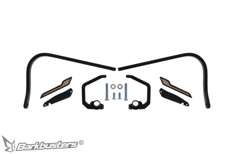 Bmw R 1300 Gs Trophy [BARKBUSTERS] - Kit de ferragens com indicadores sequenciais LED - montagem em dois pontos