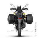Voge Valico 800 Rally [SHAD] - Sistema de fixação 3P (lateral)