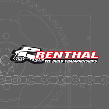 Yamaha Yz 426 [RENTHAL] - Kit de corrente 520R1 14/48 Standard - Roda dentada traseira autolimpante ultraleve