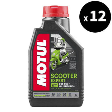 Especialista Scooter 2T Óleo de Motor 1L, 12 pacote [Motul]