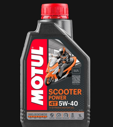 Kit de óleo de motocicleta 5W-40 para scooter, 12x1L [Motul]