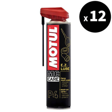 MC Care P4 E.Z. Spray de lubrificante lubrificante 400ml 12er Pack [Motul]