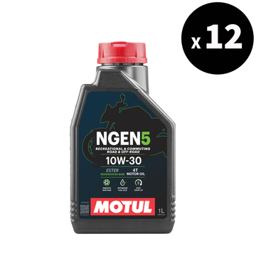 Óleo de Motor NGen 5 4T 10W-30, 1L 12-PACK [MOTUL]