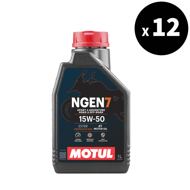 Óleo de motor NGEN 7 4T 15W-50 4L 4-PACK [MOTUL]