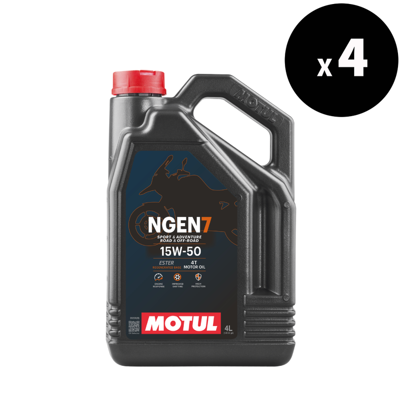 Óleo de motor NGEN 7 4T 15W-50 1L 12-PACK [MOTUL]
