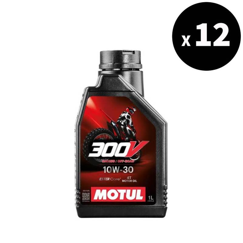 Óleo de motor 10w30 4t Off ROAD RACING 1L X12 [MOTUL]