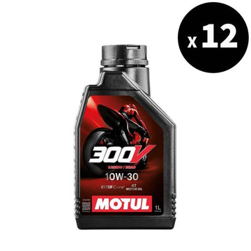 Óleo de motor 10W30 4T ROAD RACING 1L X12 [MOTUL]