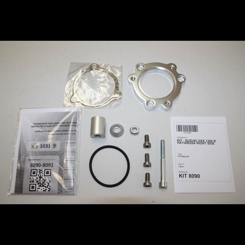 Suzuki Hayabusa [IXIL] - Slip On Hexoval Extreme Silencer (direita + esquerda)