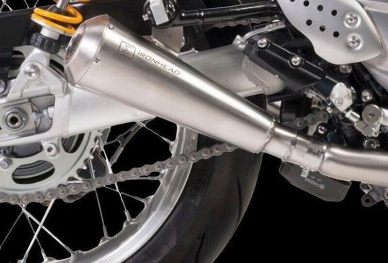 Triumph Thruxton 1200 [IXIL] - Silenciador Cônico Slip On Ironhead (direita + esquerda)