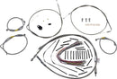 harley davidson touring [BURLY BRAND] - conjunto de encaixe de alça para modelos touring mais antigos com guidão Bagger Bar-1