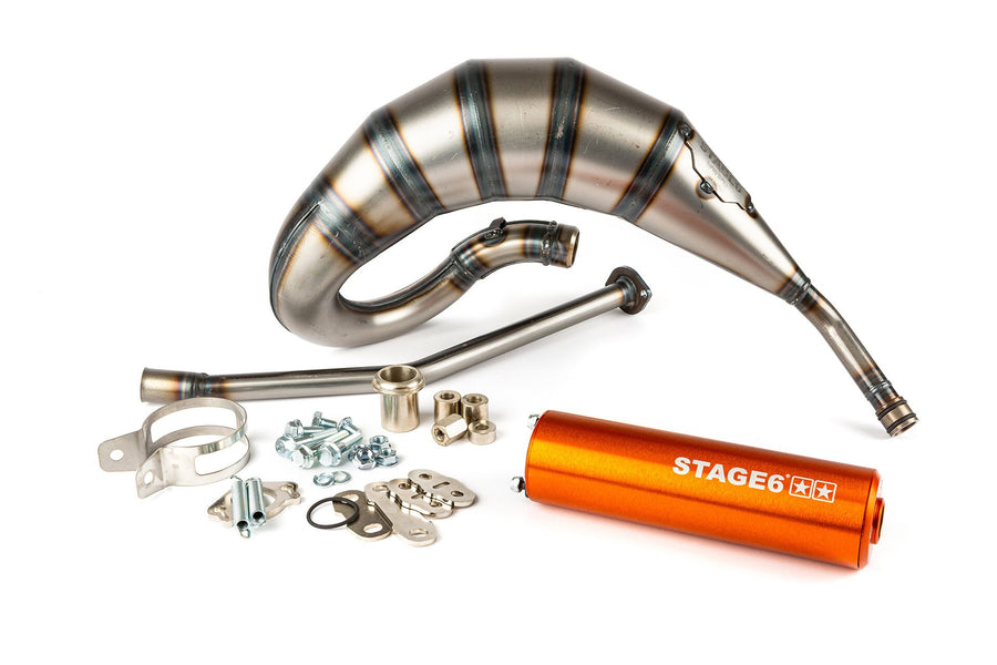 Aprilia SX SM 50 2T D50B0 [2007–] - Auspuff 70cc CNC orange