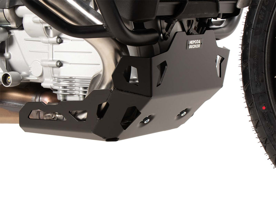 Moto Guzzi Stelvio [2024-2026] - Placa de proteção do motor preta
