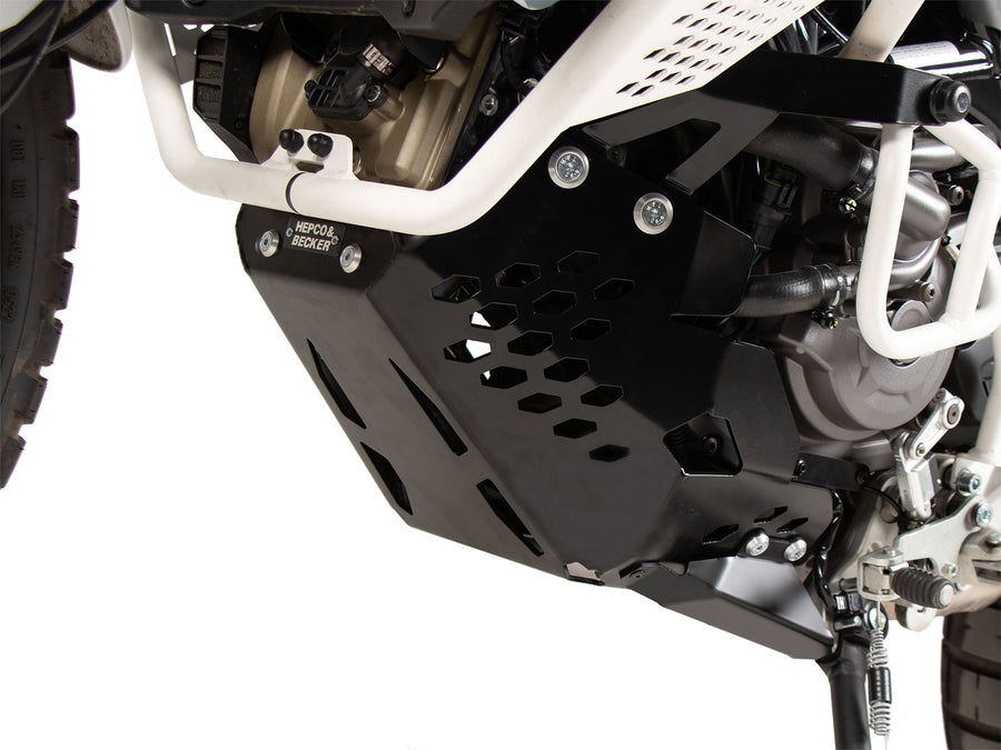 Ducati DesertX Rally [2024-2026] - Placa de proteção do motor preta