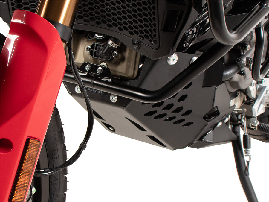Ducati DesertX Rally [2024-2026] - Placa de proteção do motor preta