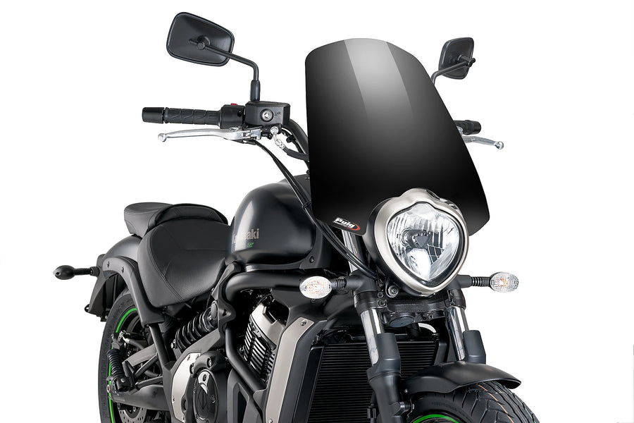 TRIUMPH BONNEVILLE T 120 BLACK [2025] - Pára-brisa Touring de Nova Geração | Preto | PUIG 8164N