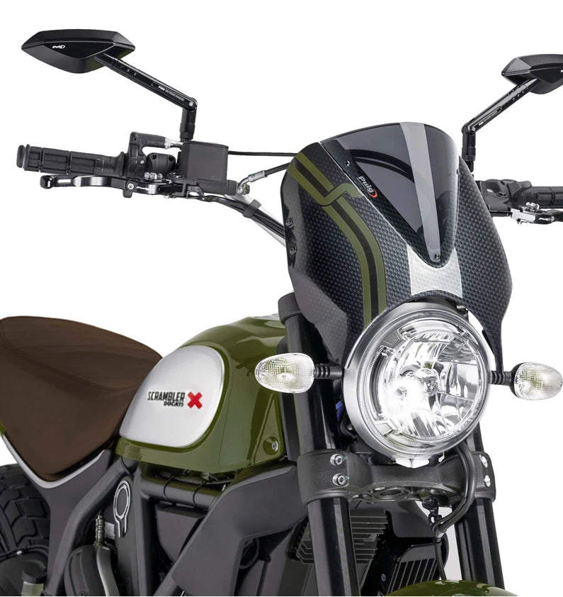DUCATI SCRAMBLER DESERT SLED [2025] – Viseira de pára-brisa RetroVision