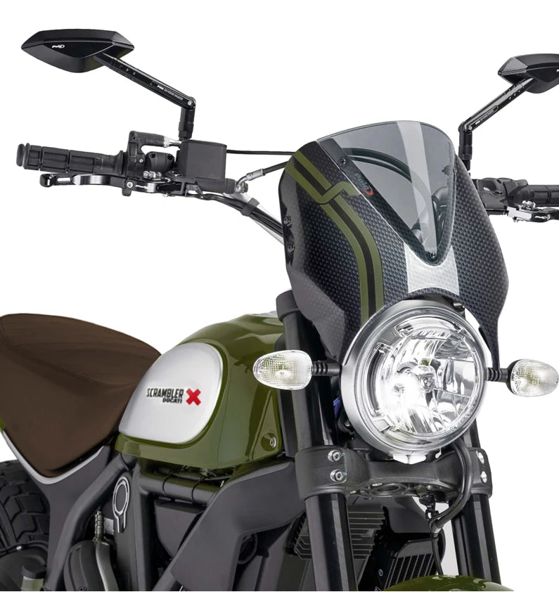 DUCATI SCRAMBLER DESERT SLED [2025] – Viseira de pára-brisa RetroVision