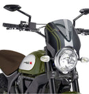 DUCATI SCRAMBLER DESERT SLED [2025] – Viseira de pára-brisa RetroVision – Preto-9