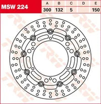Yamaha XJR 400 [2000-2004, 2007] - Bremsscheibe – Bild 12