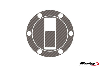 APRILIA SHIVER 900 [2019] – Protetor da tampa do tanque X-TREME – Look carbono