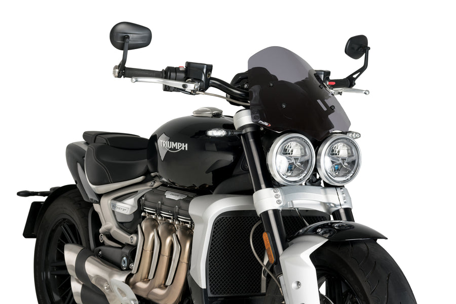 TRIUMPH ROCKET III STORM R [2024] – Touring de Nova Geração – Transparente