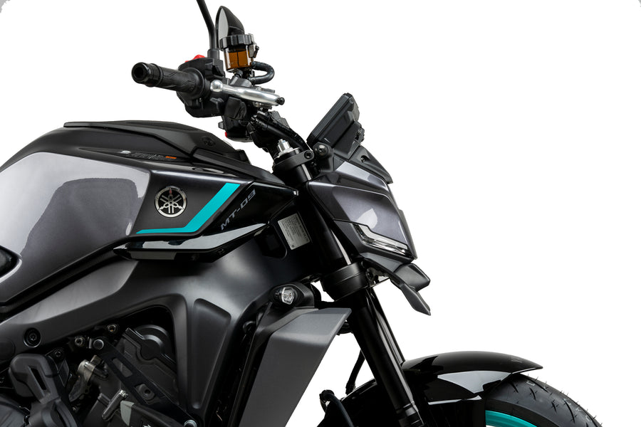YAMAHA MT-09 Y-AMT [2024] – Spoiler dianteiro do pára-brisa com carenagem nua