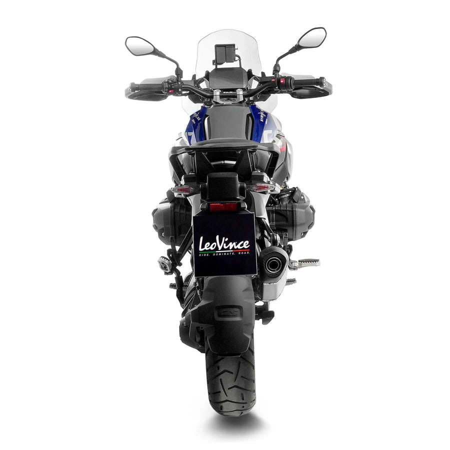 bmw r 1300 gs trophy [LEOVINCE] – silenciador traseiro em aço inoxidável LV-14