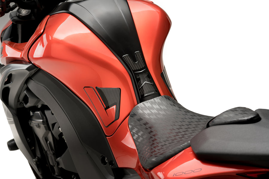 KAWASAKI Z 1000 SE [2016] – Proteção específica do tanque – Visual carbono