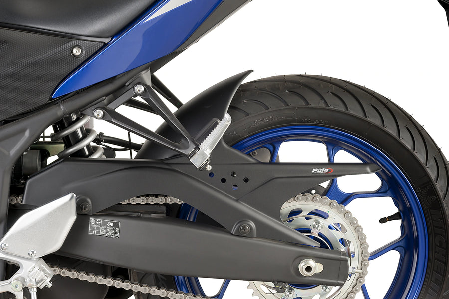 YAMAHA YZF-R3 [2025] - Tampa da roda traseira | Preto mate | PUIG 8558J