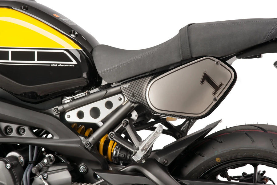 YAMAHA XSR 900 [2019] – Capas laterais retrô – Preto Mate