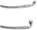 harley davidson flst [DRAG SPECIALTIES] - Kit de linha de freio estendida em aço inoxidável-2