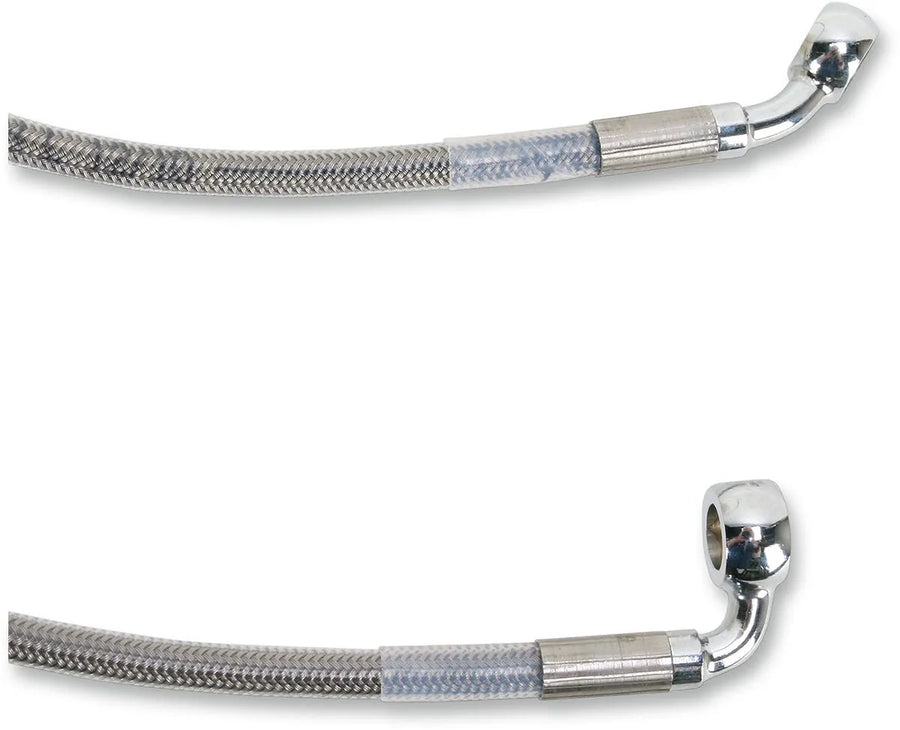 harley davidson flst [DRAG SPECIALTIES] - Kit de linha de freio estendida em aço inoxidável