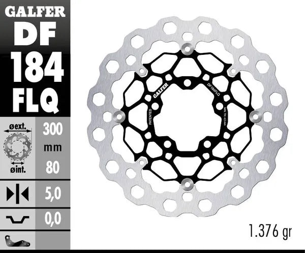 Kawasaki Vulcan S En650A [2025-2026, 2026] - Disco de freio flutuante Cubiq - foto 4