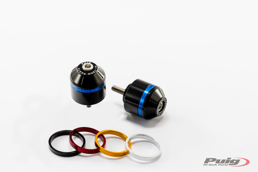 YAMAHA MT-03 [2025] – Pesos finais de barra curta com anel – Preto