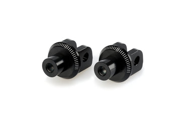 BMW G 310 R [2025] – Almofada de borracha adaptadora para apoio de pés “Rider” – preto