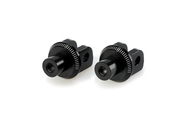 BMW G 310 R [2025] – Almofada de borracha adaptadora para apoio de pés “Rider” – preto - 0