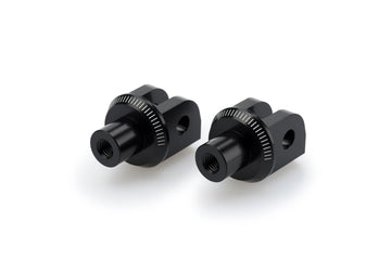 KAWASAKI ZX-4RR NINJA [2025] – Almofada de borracha adaptadora para apoio de pés “Rider” – Preto - 0