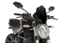 TRIUMPH BONNEVILLE T 120 BLACK [2025] - Disco esportivo PUIG | Preto | PUIG 8900N