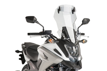 HONDA NC 750 XD [2020] - tela touring com tela spoiler | Limpar | PUIG 8911W