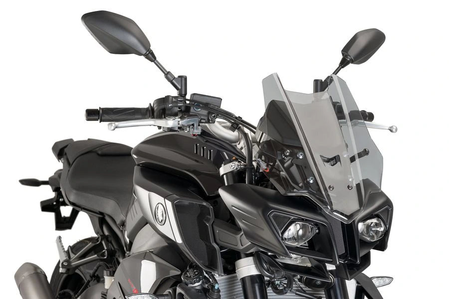TRIUMPH BONNEVILLE T 120 BLACK [2025] - Tela de turismo PUIG | Matizado | PUIG 8917H